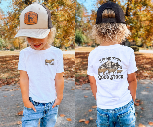 I Come From Good Stock T-Shirt - Kids