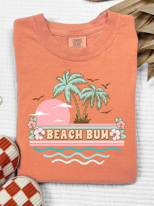 Beach Bum Terracotta T-shirt