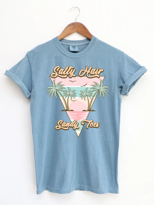 Salty Hair Sandy Toes T-shirt